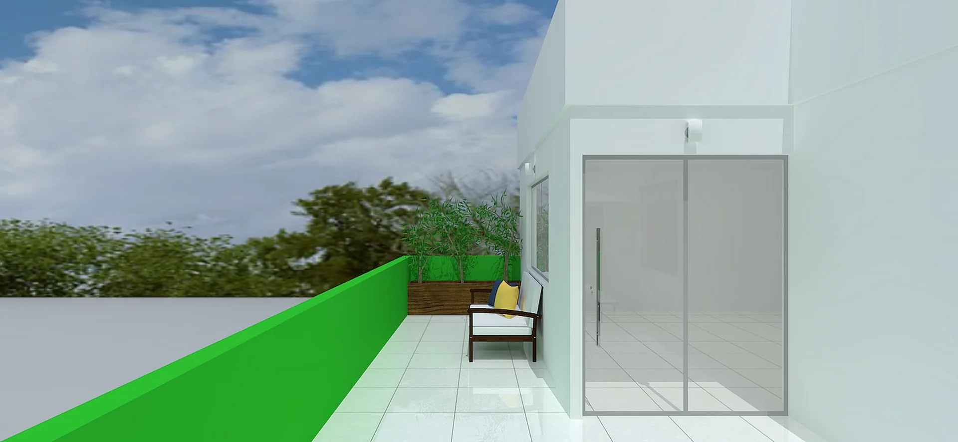 Área de lazer de Steel Frame — imagem 12 de 21