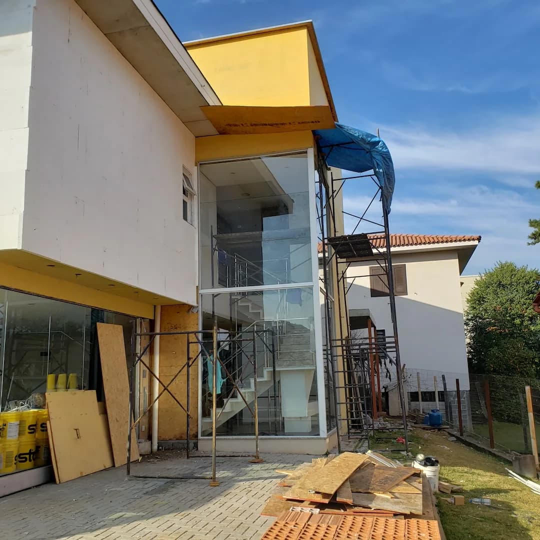 Sistema EIFS em residência — imagem 11 de 15