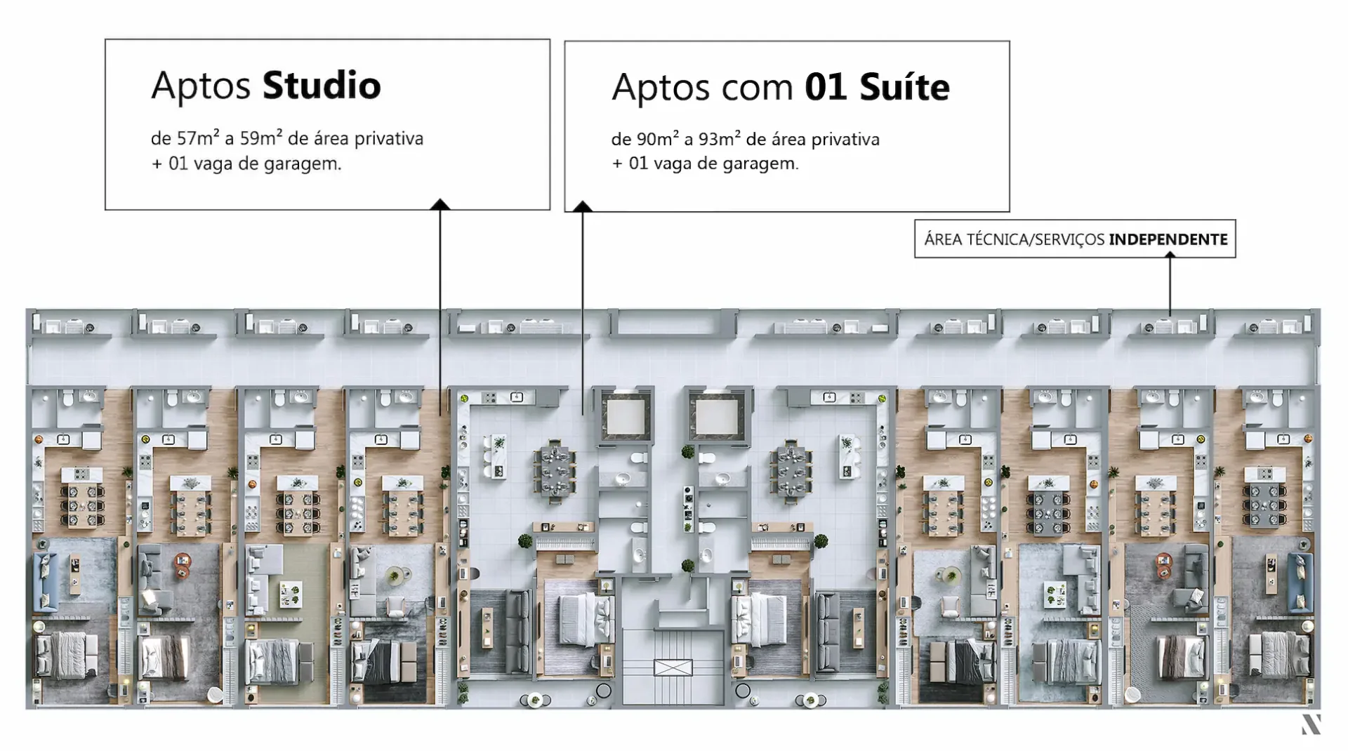 Stuttgart Residence - Unidas, obra da Poli Steel em Caçador, SC