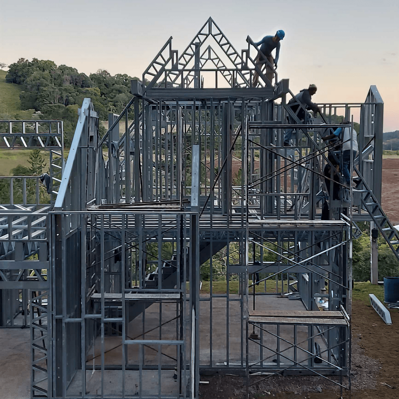 EdifĂcio comercial em Light Steel Framing â desempenho estrutural e segurança